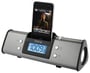 iHome IH16 (IH16GVX) iPod Alarm Clock Speaker Dock - Gray thumbnail image