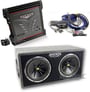 Kicker Combo: ZX400.1 Amplifier + DC122 Comp Subs & Box + FREE CK8 Amp Kit thumbnail image