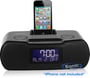 Sangean RCR-10 Black (RCR-10 BK) AM/FM-RDS Atomic Clock Radio With iPod Dock Open Box thumbnail image