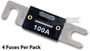 Visonik VANLF100 -- 100 Amp ANL Fuse (4 Pack) thumbnail image