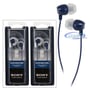 Sony MDR-EX10LP Cobalt Blue (2-Pack) thumbnail image
