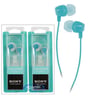 Sony MDR-EX10LP Turquoise (2-Pack) thumbnail image