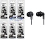 Panasonic RP-HJE120-K (Black) 6 Pack thumbnail image