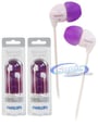 Philips SHE3501PP Purple/White (2-Pack) thumbnail image