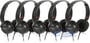 Sony MDR-ZX100 Black (5-Pack) thumbnail image