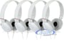 Sony MDR-ZX100 White (4-Pack) thumbnail image