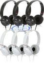 Sony MDR-ZX100 Black & White (6-Pack) thumbnail image
