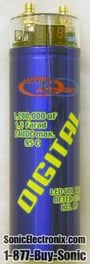 American Accessories 1.2 Farad Blue Capacitor thumbnail image