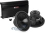 1000 Watt Package: 2 Type S Alpine Subwoofers + MB Quart Amplifier thumbnail image
