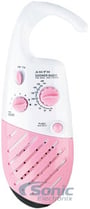 Conair SR9 Portable AM/FM Shower Radio (Pink) thumbnail image