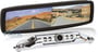 Crimestopper Rear View Mirror Monitor with Top Bar Mount Color Camera thumbnail image
