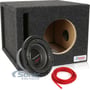 Power Acoustik Subwoofer + Enclosure & Speaker Wire thumbnail image
