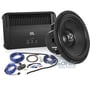 1000 Watt JBL + NVX Subwoofer Bass Bundle w/ Amplifier Wiring Kit thumbnail image