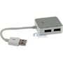 iLuv ICB709WHT Four Port USB Hub Splitter (White ICB709) thumbnail image