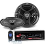 JVC CD/AM/FM Radio + 6-1/2