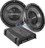 Kenwood P-W1220 Subwoofers and Amplifier Bass Bundle thumbnail image