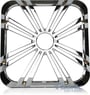 Kicker L712GLCR Chrome LED Grille for 12