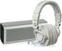 Audio TechAudio Technica ATH-M50xWH (White) + Braven 710 (Silver) thumbnail image