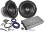 Two Audiopipe Subs + Belva Amplifier Upgrade Bundle thumbnail image