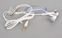 Coby CVE97 (CV-E97) White Deep Bass Neckstrap Stereo Earphones In-Ear Headphones thumbnail image