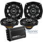 Kicker 4 Speaker Bluetooth Powersports Package (43Q2PS4) thumbnail image