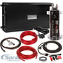 PowerBass ACA-450.1 w/Belva 1.0 Farad Capacitor + Belva 2000 Watt Handling Amp Kit thumbnail image
