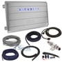 Hifonics Zeus ZRX1216.1D + Complete 4 AWG Amp Kit thumbnail image