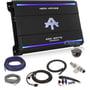 Autotek MMA4000.1D + Complete 4 AWG Amp Kit thumbnail image
