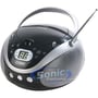 Coby CX-CD241 (CXCD241BLK) Portable AM/FM Radio CD Player - Black thumbnail image
