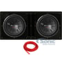 (2) Pioneer TS-W311D4 12