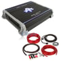 Autotek MMA2000.2 2 Channel Amplifier w/ Complete 4 AWG Amp Kit thumbnail image