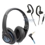 Audio Technica Headphone Bundle (ATH-AX5iSBK ATH-CKP200iSBK) thumbnail image
