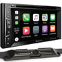 Pioneer AVH-1300NEX Apple CarPlay Car Stereo + License Plate Frame Backup Camera thumbnail image