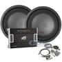 2 Alpine R-W12D4 + Hifonics HFi1500D + Belva BAK42BK Bass Package thumbnail image