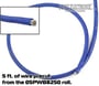 PRECUT 5 ft. - Kicker 8 AWG Cobalt Blue Power/Ground Wire from 05PWB8250 Roll thumbnail image