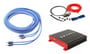 Crunch PX-1000.2 2 Channel 1000 Watt Amp A/B Car Stereo Amplifier + Wiring Kit thumbnail image