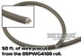 PRECUT 50 ft. - Kicker 4 AWG Gunmetal Gray Power/Ground Wire from 05PWG4100 Roll thumbnail image