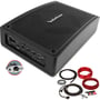 Rockford Fosgate PS-8 Punch Powered Subwoofer Enclosure + 8 Gauge Amp Kit thumbnail image