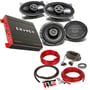 Hifonics ZS653 & ZS46CX Speaker Package + Amp & Amp Kit thumbnail image