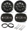 2003-2007 Honda Accord Front+Rear Kicker Factory Speaker Replacement Kit thumbnail image