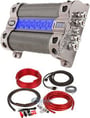 BOSS CAP18 FARAD Digital Car Audio Capacitor Cap Digital + 4 Gauge Amp Kit thumbnail image