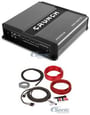 Crunch PD 1100.2 + Premium 8 gauge Amp kit thumbnail image