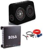 Kicker CompRT 43TCWRT674 + Boss R4002 Amplifier + Free Amp Kit thumbnail image