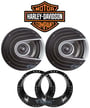 1998-2013 Harley Davidson FLHT FLHTC Polk Audio Factory Speaker Replacement Kit thumbnail image