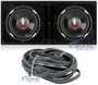 (2) Boss Audio P126DVC Subwoofers + Vented Sub Enclosure thumbnail image