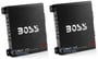 (2) BOSS Audio R1100M Amplifier + Sub Bass Remote thumbnail image