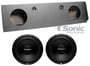 2) ROCKFORD FOSGATE R1S410 10
