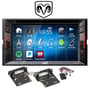 JVC DVD/CD Monitor w/Bluetooth/USB/iPhone/Android For 2012 Ram 1500/2500/3500 thumbnail image