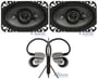Pair KICKER 43CSC464 4x6