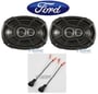 Rear Kicker Factory Speaker Replacement Kit For 1998-2011 Ford Crown Victoria thumbnail image